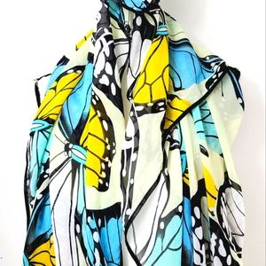 Butterfly scarf wrap huge